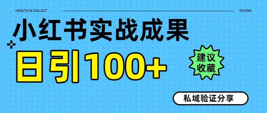 实战成果！小红书图文引流日引100+私域流量经验分享-文三轻创资料网